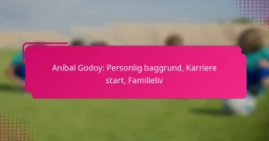 Aníbal Godoy: Personlig baggrund, Karriere start, Familieliv